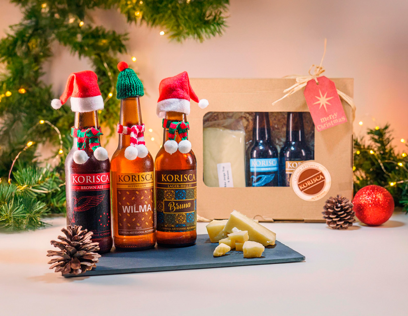 Pack 3 Cervejas + Queijo São Jorge